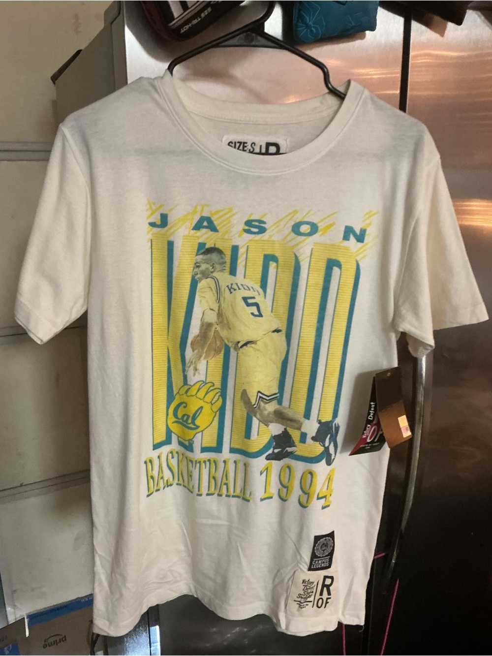 Roots of Fight Jason Kidd Retro Tee NWT Small NBA